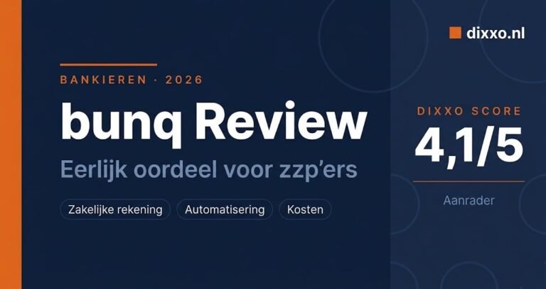 bunq review zzp 2026