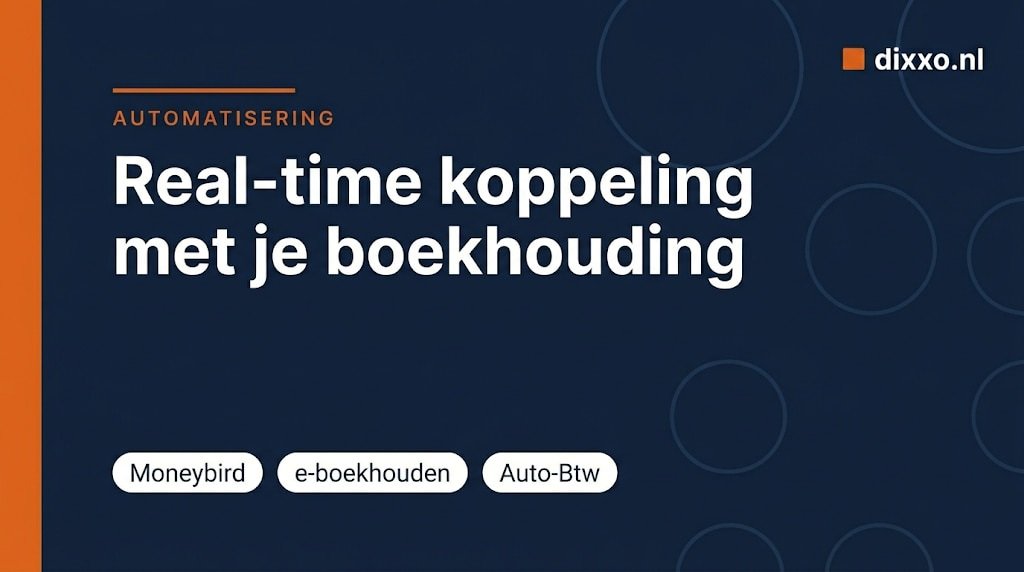 Real-time koppeling met je boekhouding