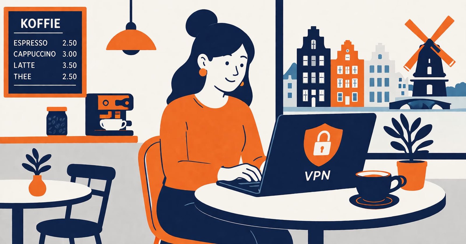 NordVPN review 2026: zzp'er werkt veilig op laptop met VPN-beveiliging