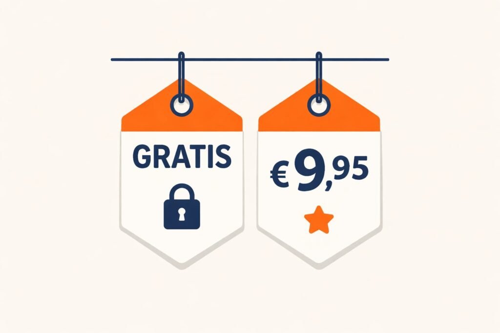 Vergelijking gratis en betaald boekhoudprogramma voor zzp'ers