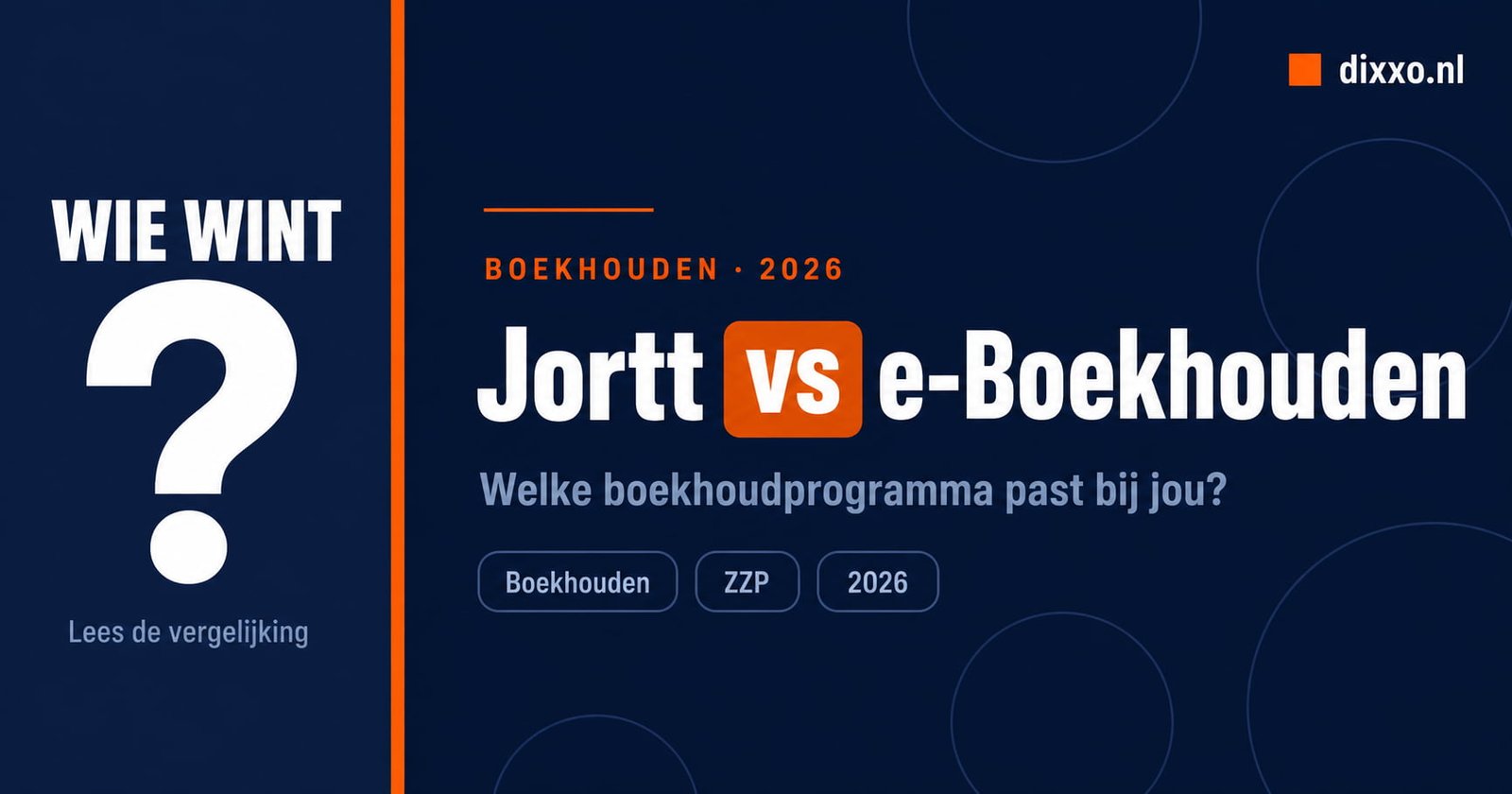 Jortt vs eboekhouden, welke past er beter bij de startende zzp'er?