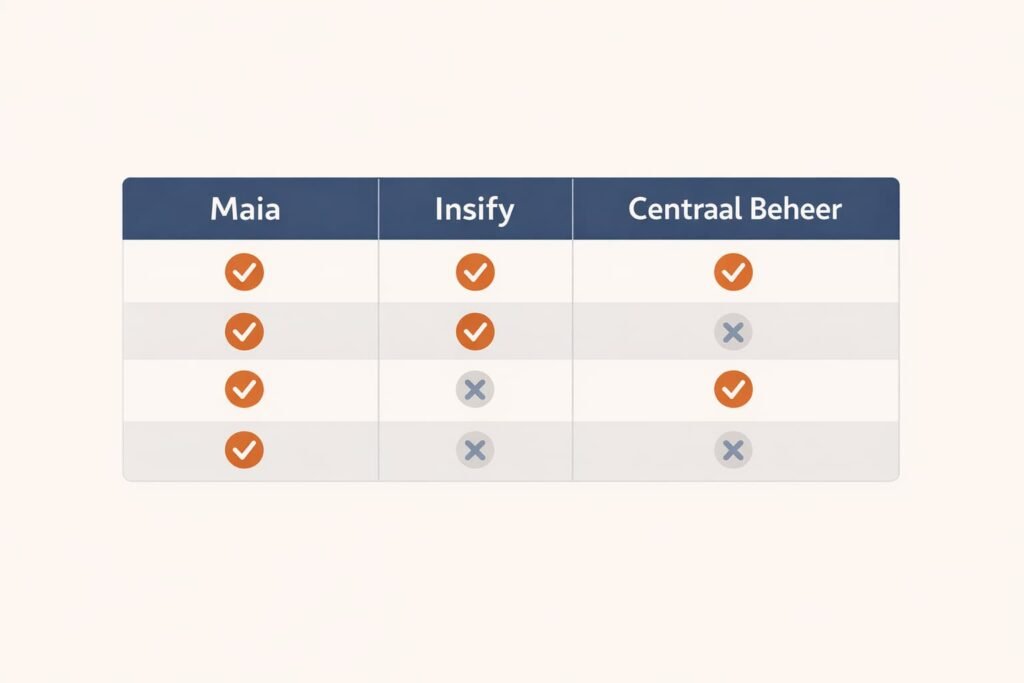 Het verschil tussen de verzekeringen