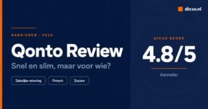 Qonto review 2026 zzp