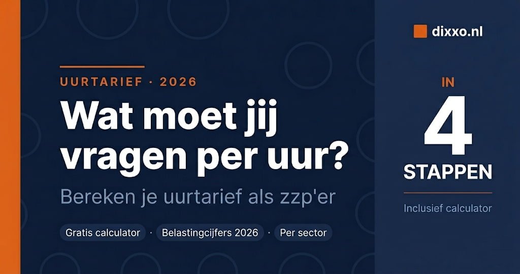 uurtarief berekenen zzp