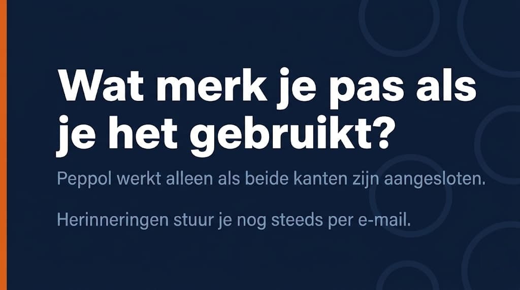 E-facturatie via Peppol in de praktijk voor zzp'ers: wat merk je pas als je het gebruikt